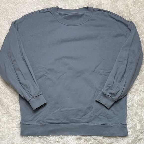 lululemon athletica Tops - lululemon athletica Women's Crewneck Sweatshirt in Slate Blue